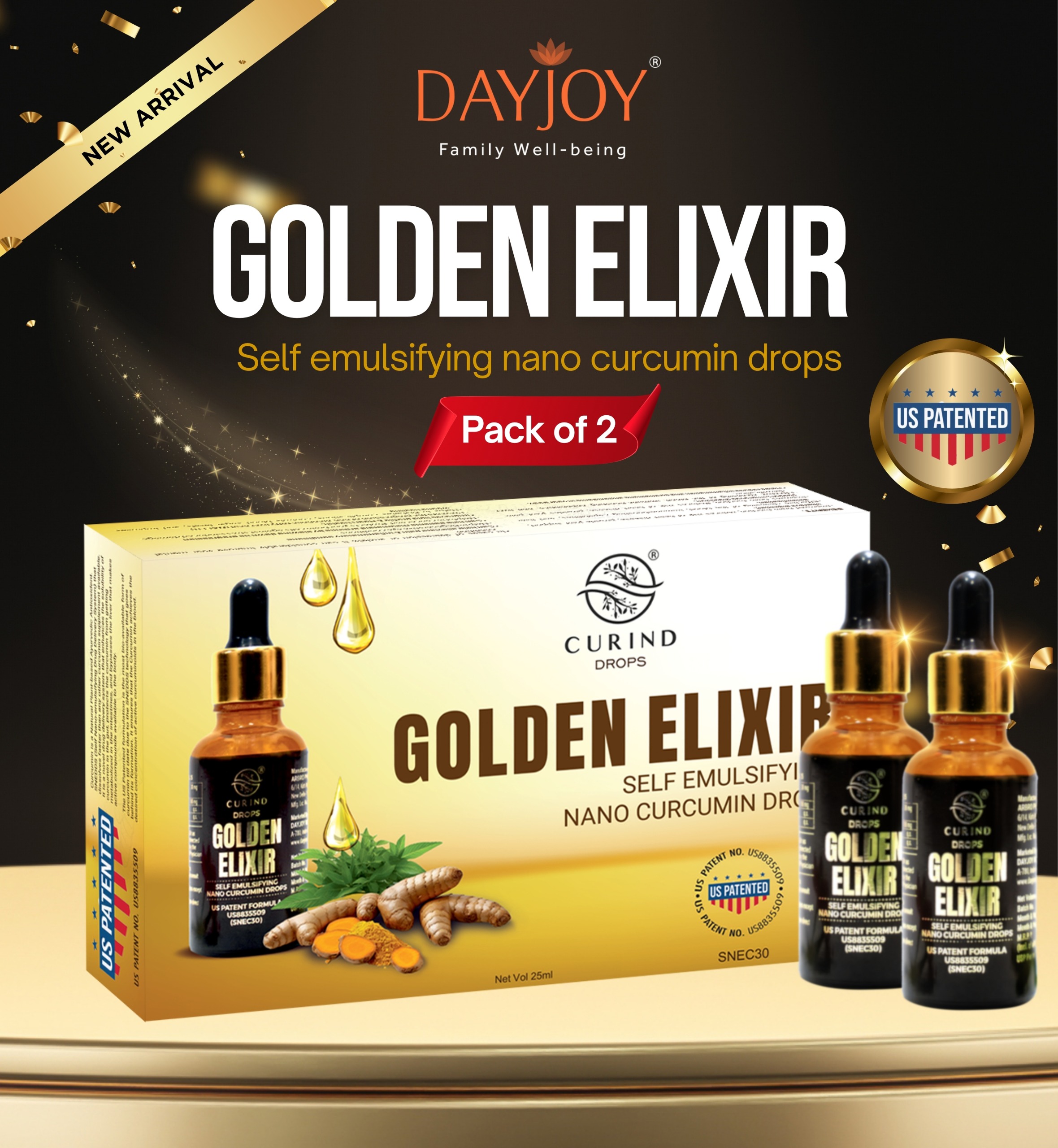 Golden Elixir - Nano Curcumin Drops